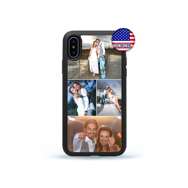 Capa de celular personalizada, foto personalizada, iPhone 16, 15, 14, 13 Pro Max, 12 Plus, XR, Samsung Galaxy S23, S22, Note 20 Ultra, iPod Touch 7, 6