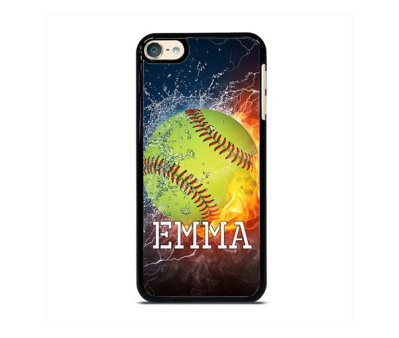 Cute Personalized Name Softball Custom Slim Case Cover for - Etsy