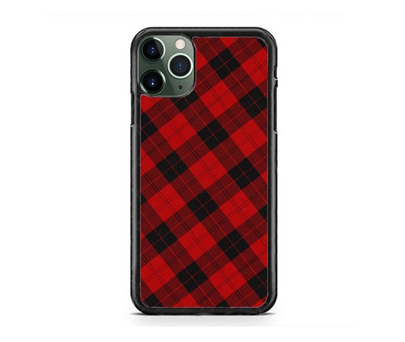 Lumberjack Buffalo Plaid Phone Case, Red Tartan, iPhone 17 16 15