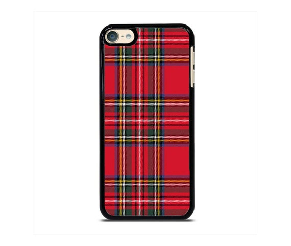 Winter Plaid Red Plaid Checkered Red Tartan Phone Case, iPhone 17
