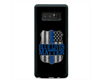 Blue Lives Matter Phone Case,Police Badge Flag Case Cover for Samsung Galaxy s23 ultra s22 s21 plus ultra fe s20 + NOTE20 Google Pixel