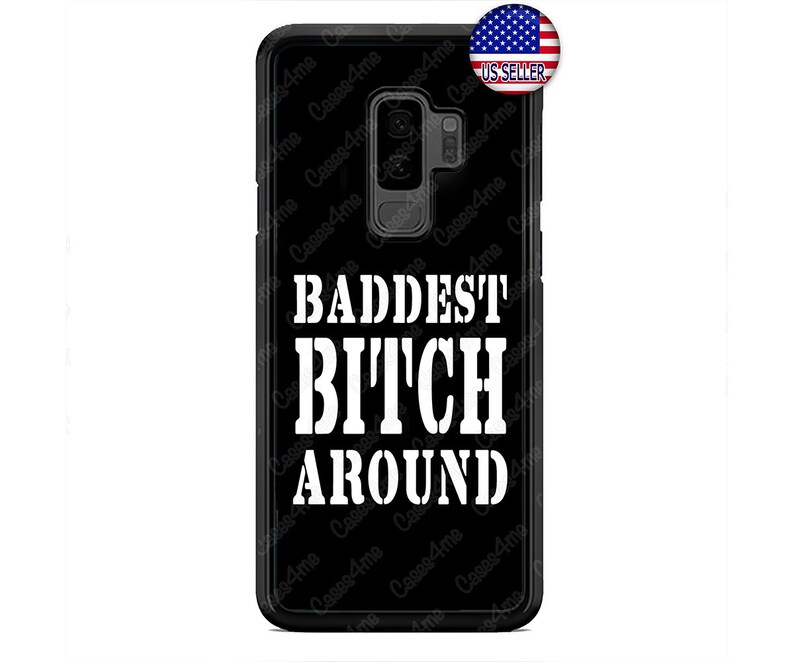 New Cute Bitch Funny Quote Hard Rubber Case Cover For Samsung Galaxy s21 s20 plus ultra fe s10 s10e NOTE 10 20u Google Pixel