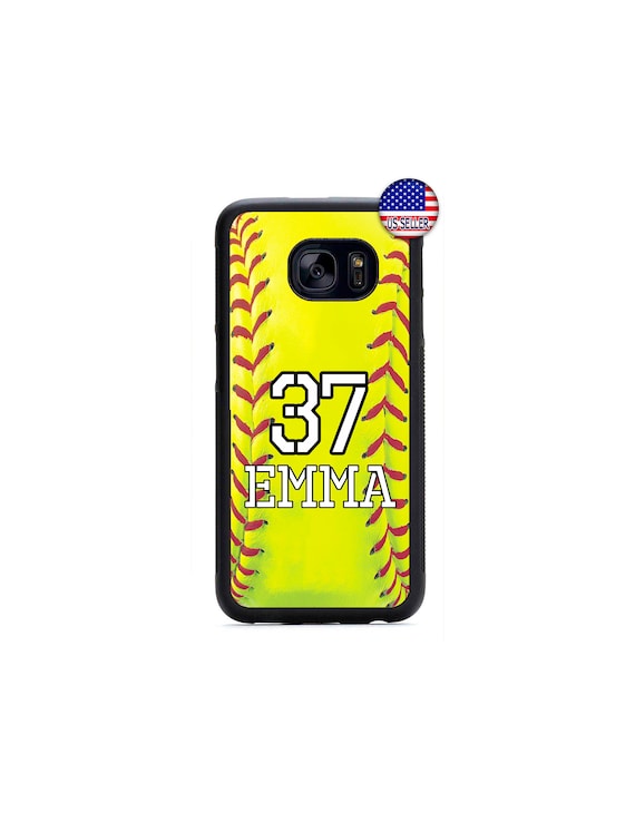 Personalized Name and Number Softball Sport Cute Case Cover For Apple iPod 4 5 6