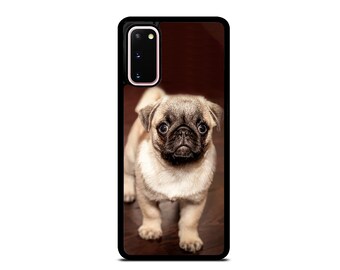 Cute Pug Puppy Dog Paws Pattern Hard Rubber  Case Cover For Samsung Galaxy s23 ultra s22 s21 plus ultra fe s20 + NOTE20 Google Pixel