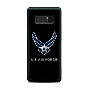 US Air Force Wings Logo Military Hard Rubber  Case Cover For Samsung Galaxy s23 ultra s22 s21 plus ultra fe s20 + NOTE20 Google Pixel