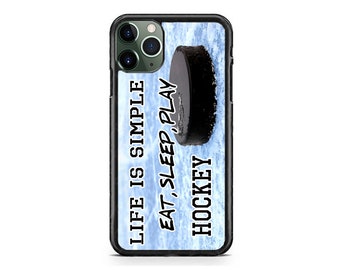 Ice Hockey Puck Rink Hard Rubber TPU Slim Case Cover for iPhone 17 16 15 14 13 Max Mini pro Max 12 Plus X Max, iPod Touch 7 6