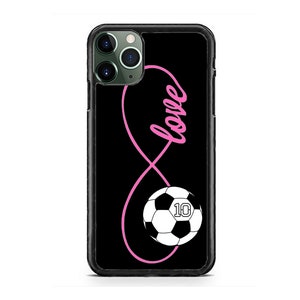 Soccer Gift,Soccer Phone Case,Personalized Phone Case iPhone 16 15 14 13 12 Max Mini pro Max 11 Plus X Max, iPod Touch 7 6