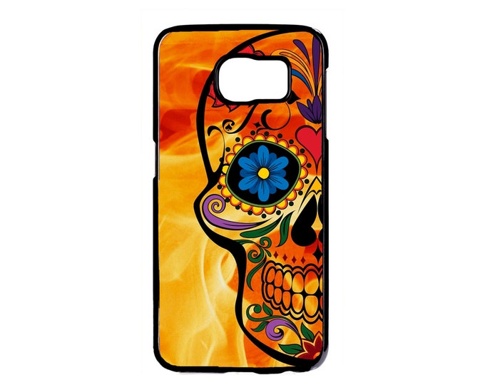 Sugar Skull Skeleton Girly Rose Floral Pattern Print Luggage Cover Protector