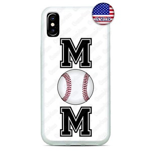 Baseball, Baseball Mom, Baseball iphone Fall, Für iPhone 16 15 14 13 12 Max Mini pro Max 11 Plus X Max, iPod Touch 7 6