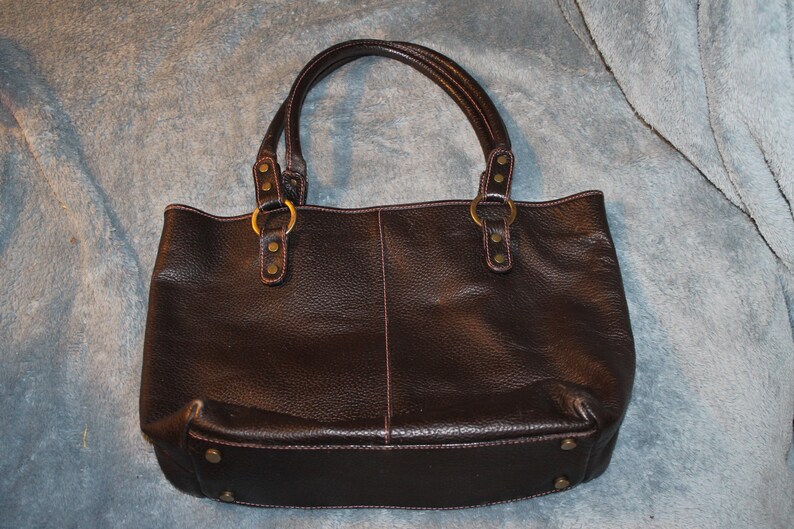 Vintage Claudia Firenze Purse Genuine Leather Made in Italy | Etsy