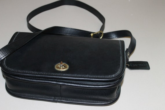 vintage black coach bag