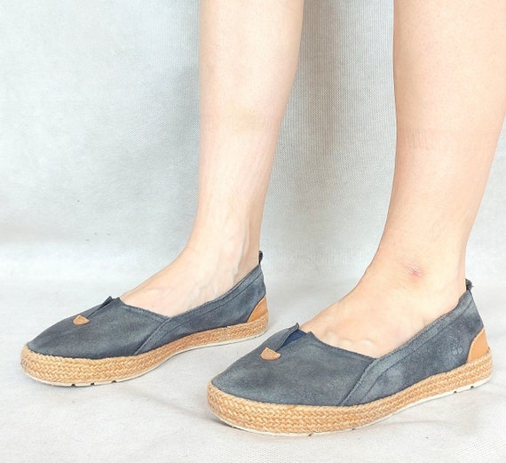 Blue Suede Timberland Espadrilles EUR 
