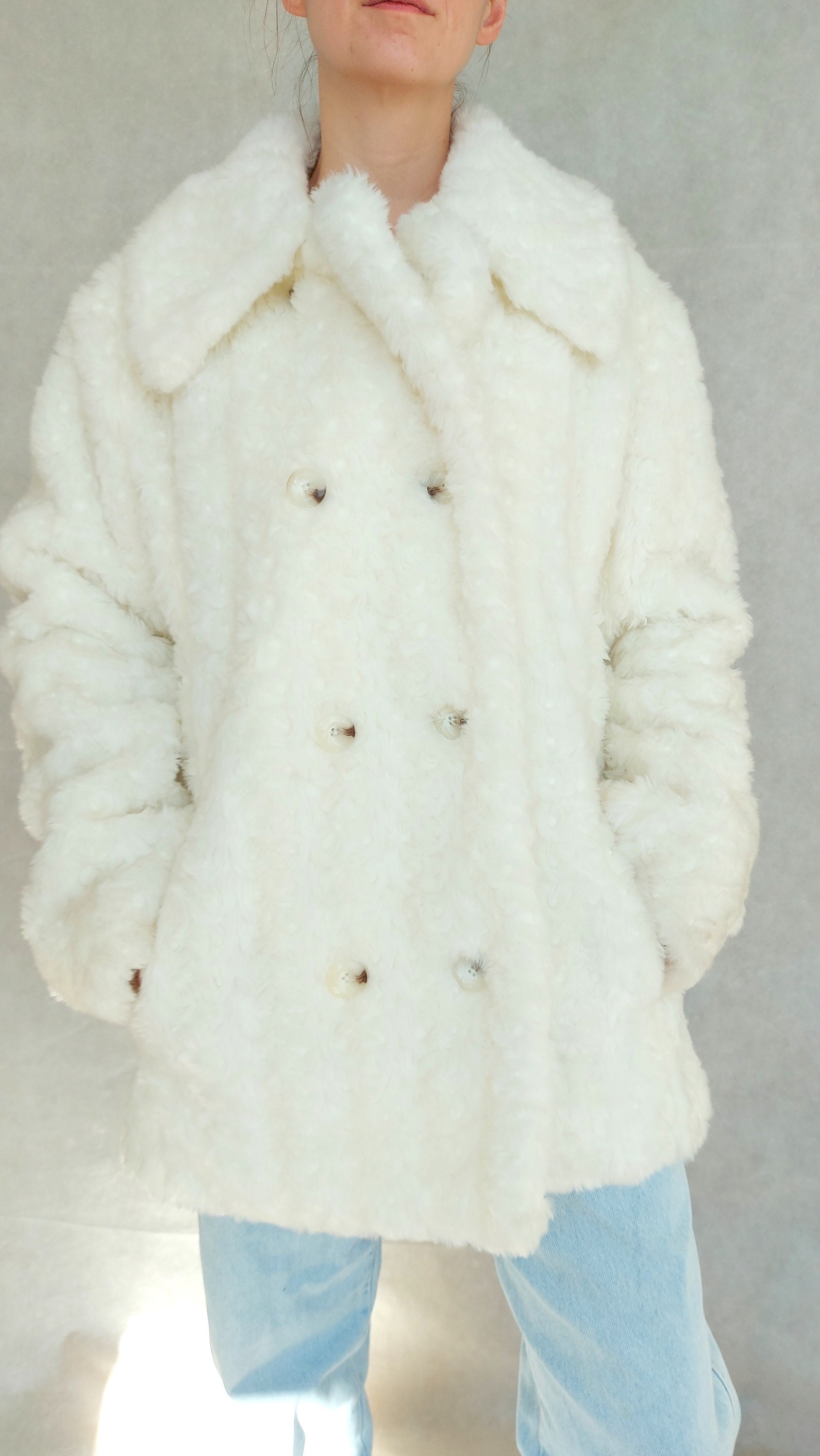 Huge Fur Coat - Etsy UK