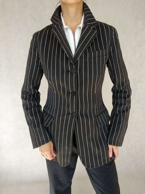 Vintage Blazer with stripe pattern