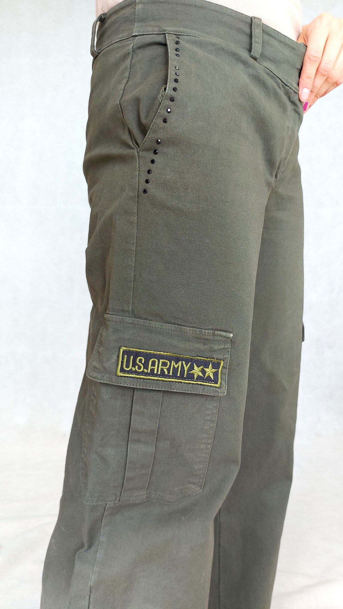 Vintage Army Pants Retro Utility Pants US Army Pants Green Etsy