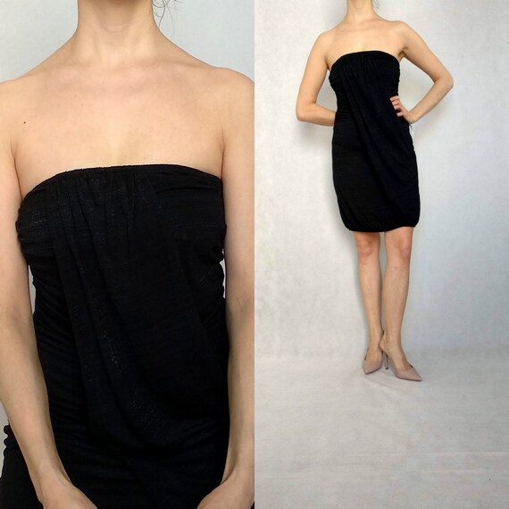 tube black gown
