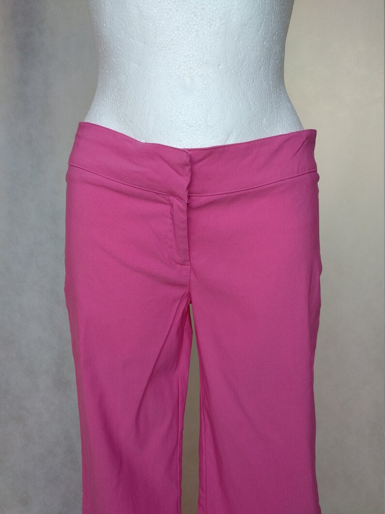 hot pink bell bottom pants