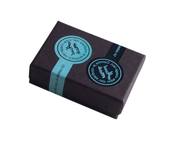 アクアマリンのティアドロップイヤリング、ブルーカルセドニー