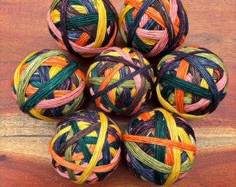 BFL Sock, Rainbow, ready to ship, November Color of the Month, Hand Dyed Yarn, Self Striping Yarn, Hand Dyed Self Striping Yarn, sock weight
