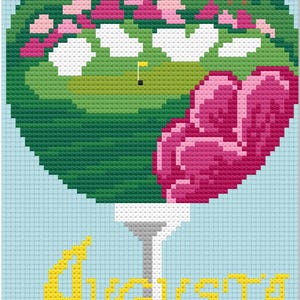 Padrão de ponto cruz Augusta por AJStitch