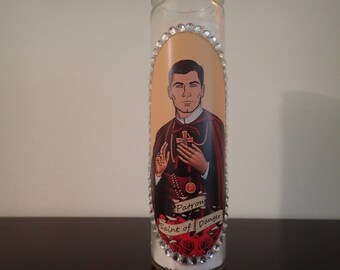Sterling Archer Prayer Candle