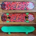 Custom Graffiti Skateboard - Personalized Painted Name Wall Art Or Fully Built And Rideable With Trucks, Wheels And Griptape 