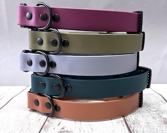 Waterproof Biothane Dog Collar with Quick Release Clasp