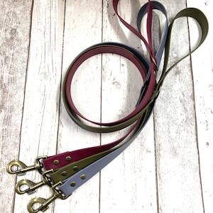 Waterproof Biothane Antique Brass Dog Lead Leash | Made in the UK