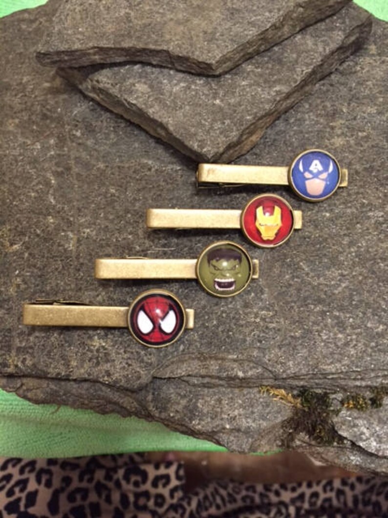 Personalized Tie Bar Custom Tie Clip Gold or Silver Tie Clip