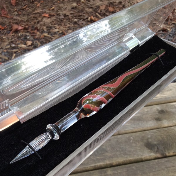 Blown Glass Fountain Pen - Etsy