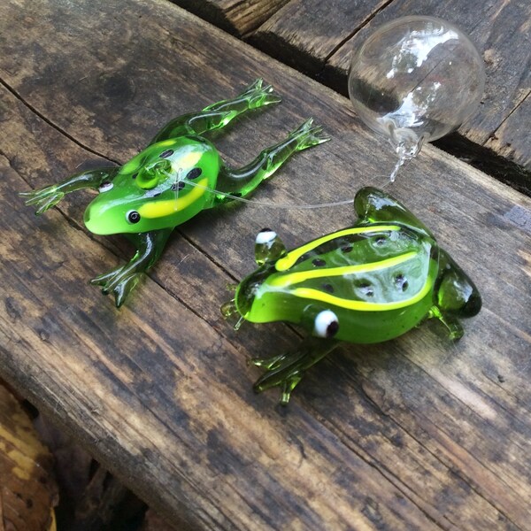 Blown Glass Floats Etsy
