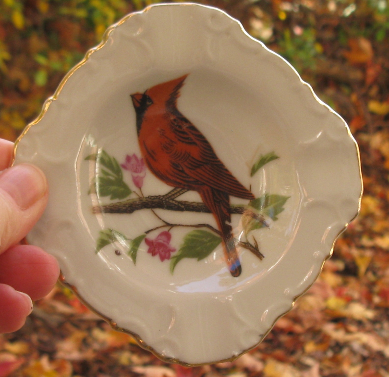 Vintage Party Ashtray Set Bird Ashtrays Backyard Birds 420 Etsy