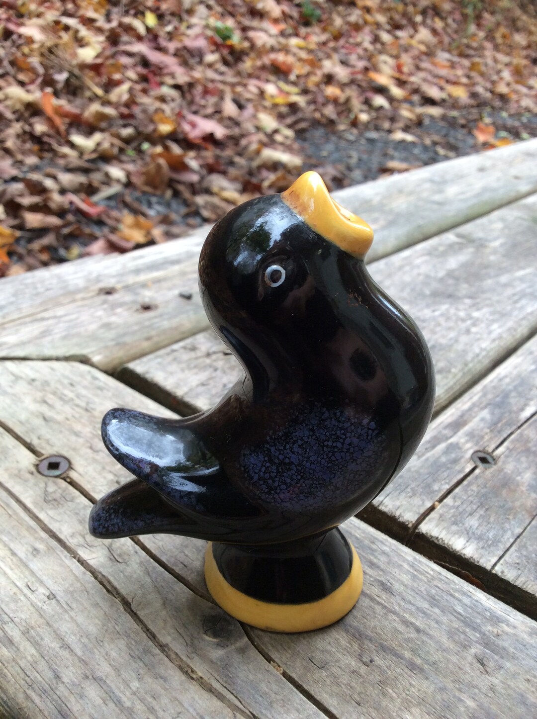 Vintage Pie Bird Vintage Magpie Funnel Vent Blackbird Pie Etsy