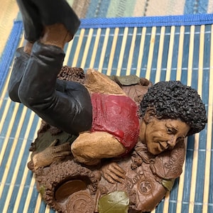 Michael Jackson Figurine Tom Clark Tribute Goodfoot 1984 Retired with COA