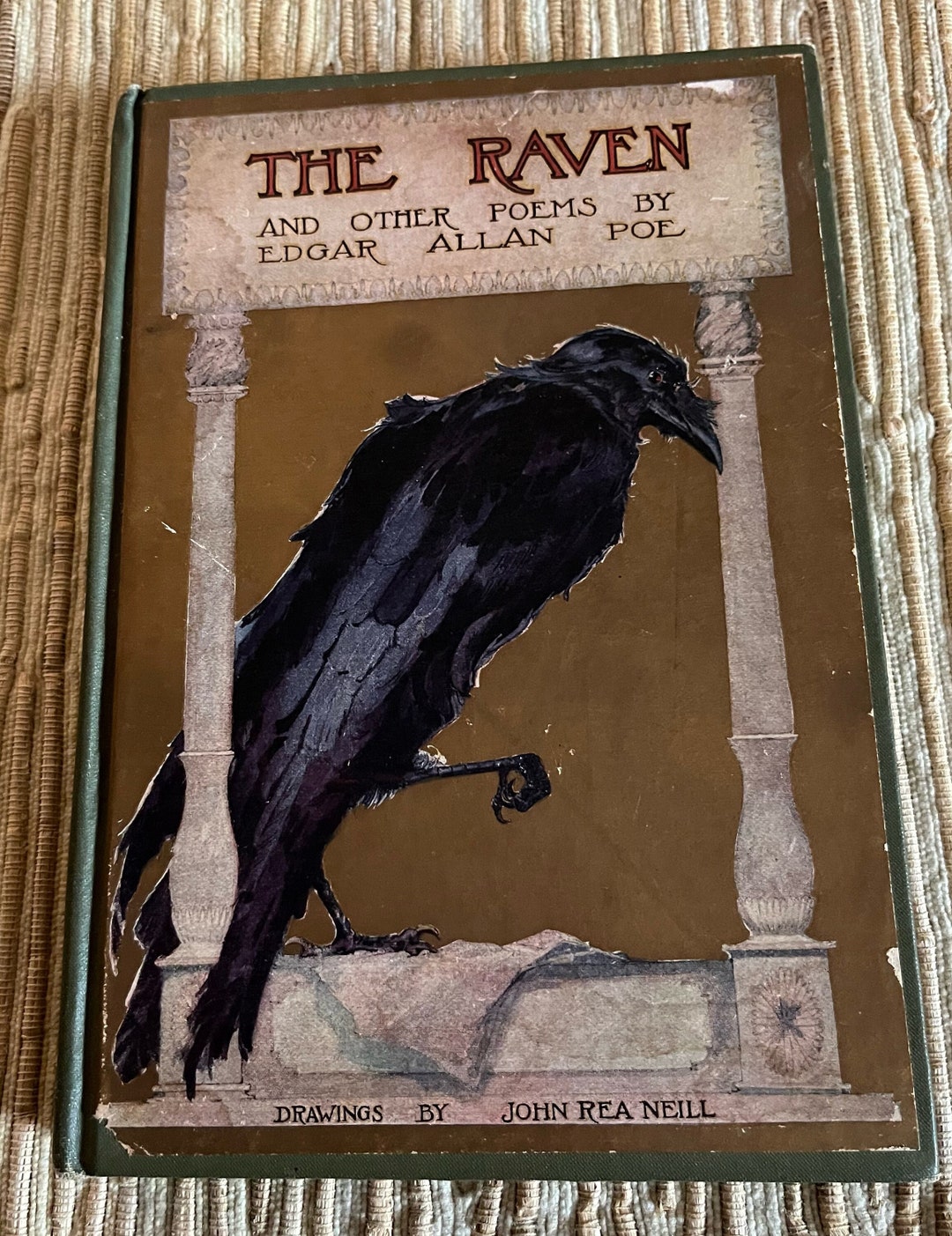 The Raven (1910 First Edition) by Edgar Allan Poe, Illustrated ...