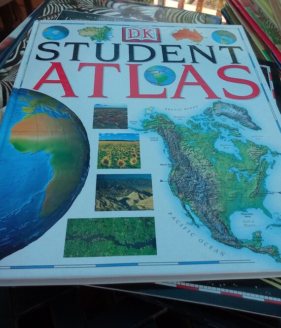 DK Student Atlas HC Dorling Kindersley Book New Atlas of the | Etsy