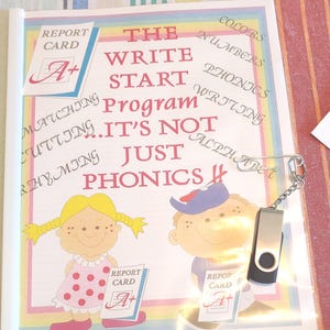 The Write Start Program Computer (USB)  Phonics and Beyond Back to Basics Fun Instructional