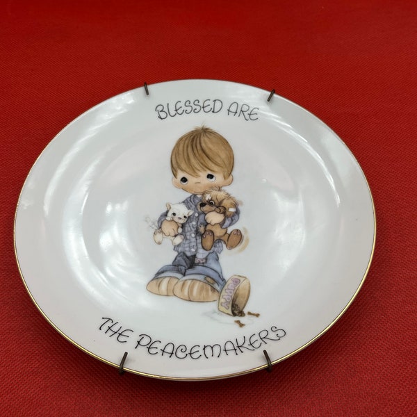 Precious Moments Collector Plates Etsy