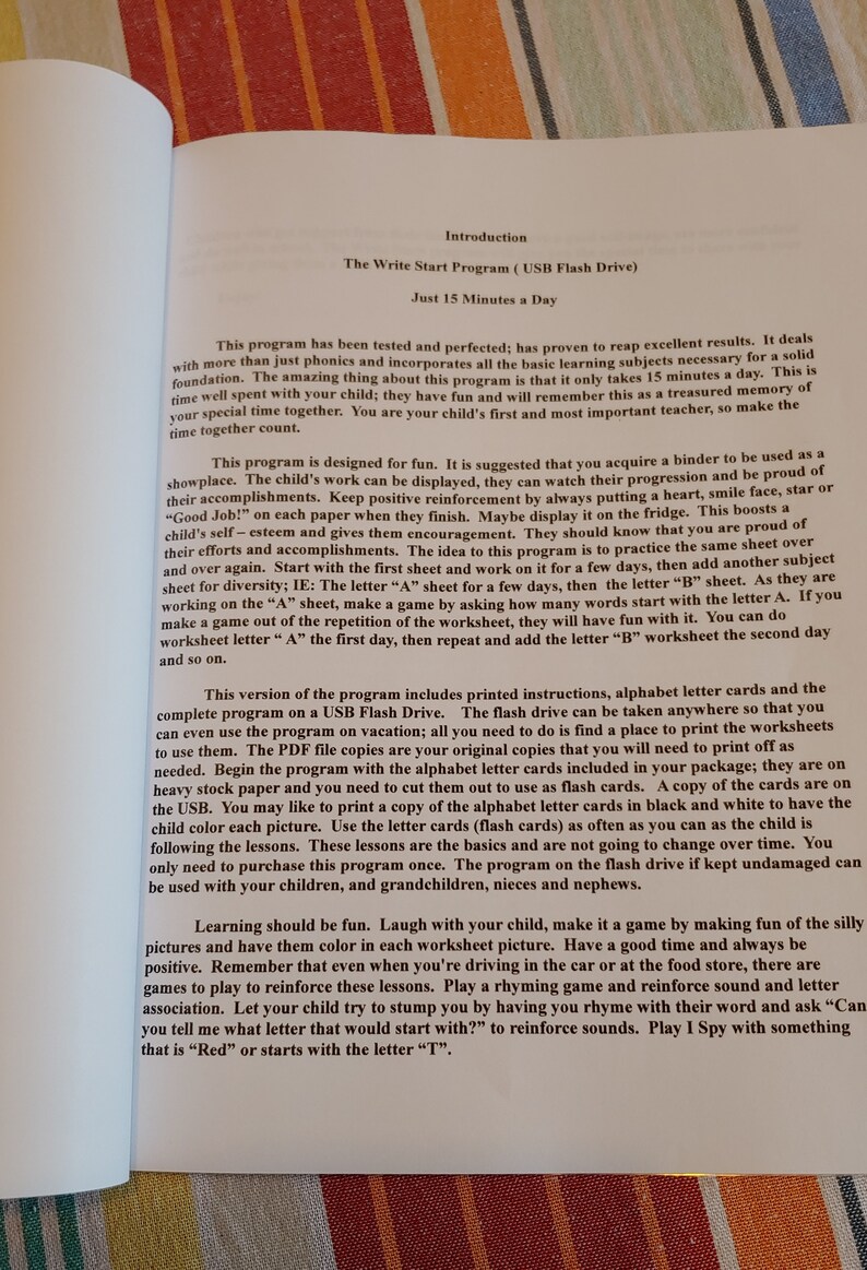 The Write Start Program Computer (USB) Phonics and Beyond Back to ...