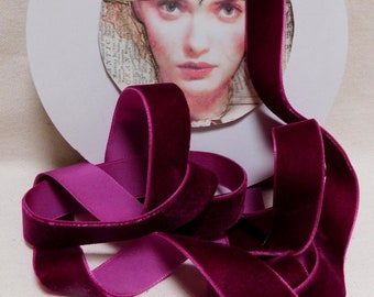 3 Oui. PURPLE 3/4 » RUBAN DE VELOURS: Trim / Couture Couture / Arcs / Scrapbooks / Home Décor / Poupées / Bijoux / Mariages / Fleurs ~