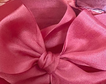 6 Yards PEONY ROSE Silk Ribbon 1 1/4" Width 100% SILK: Sewing, Embroidery, Scrapbooking, Florals, Weddings, Jewelry, Hair Bows, Hats, Mom