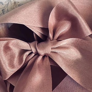 3 Yards LAVENDER ASHES Silk Ribbon 1 1/4&quot; Width 100% SILK: Sewing Embroidery, Invitations, Florals, Wedding, Hats, Hair, Dolls, Scrapbooking