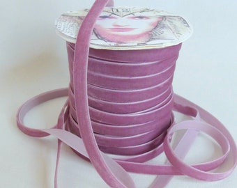 3 Yards MAUVE 3/8" Width: ~Trim / Couture Sewing / Bows / Scrapbooking / Home Décor / Dolls / Jewelry Making / Craft Projects