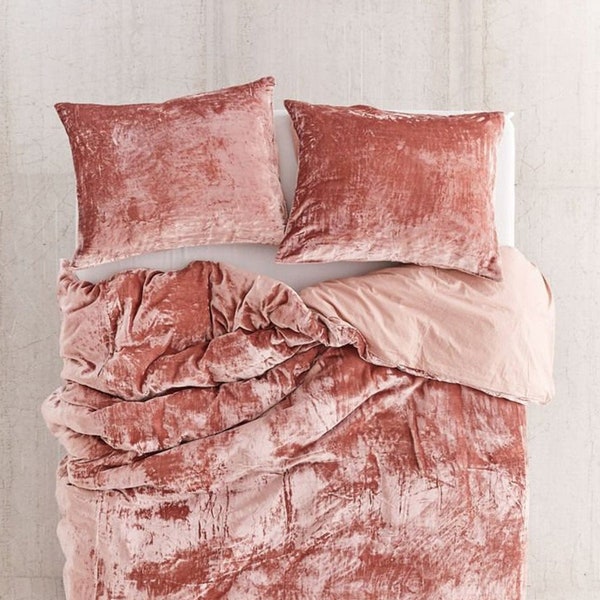 Rose Gold Duvet Cover Etsy