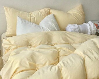 Yellow Duvet Cover Etsy