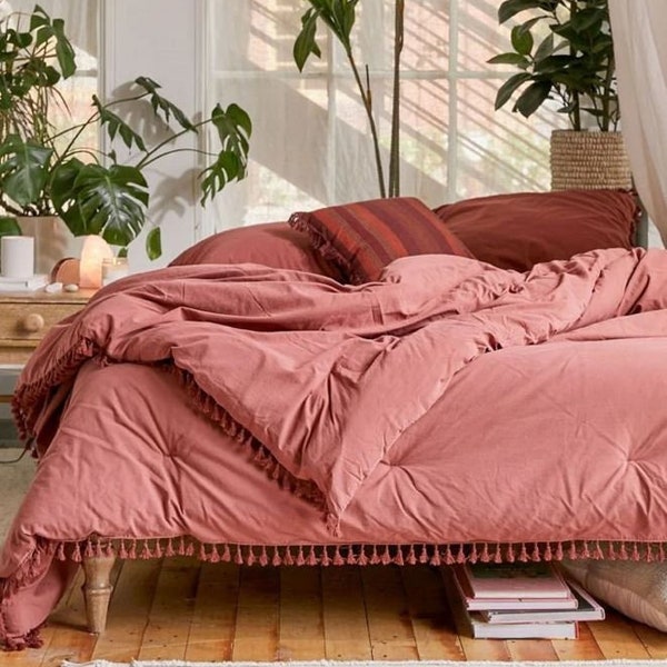 Red Duvet Cover Etsy