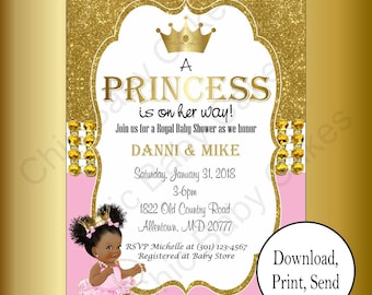 girl baby shower invitations etsy