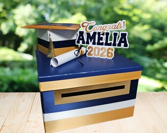 Custom Graduation Party Card Box Envelope Holder