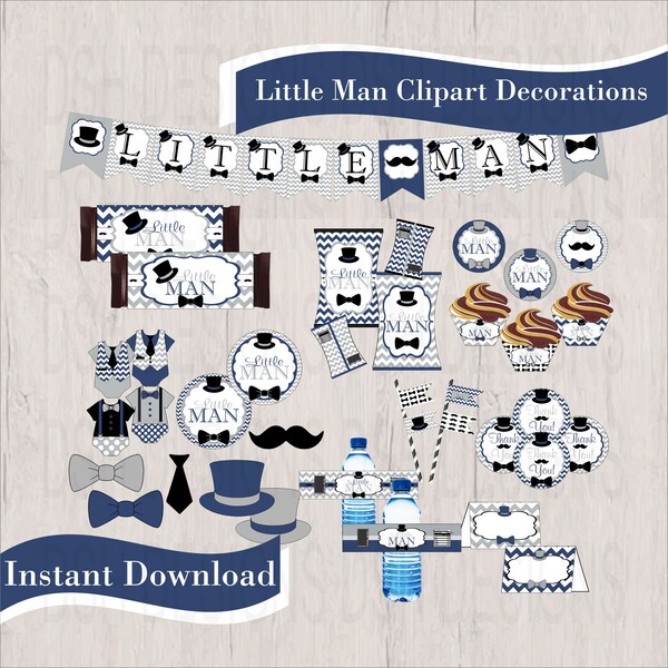 Little Man Party - Etsy