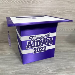Graduation Party Card Box for Any Year, 8x8 Style 2 - Etsy